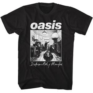 Oasis Definitely Maybe Bw Art Unisex T Shirt